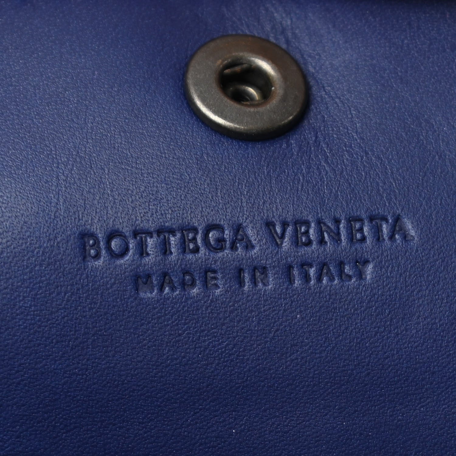 Bottega Veneta Nappa Intrecciato Wristlet Zip Wallet Atlantic 5 of 6