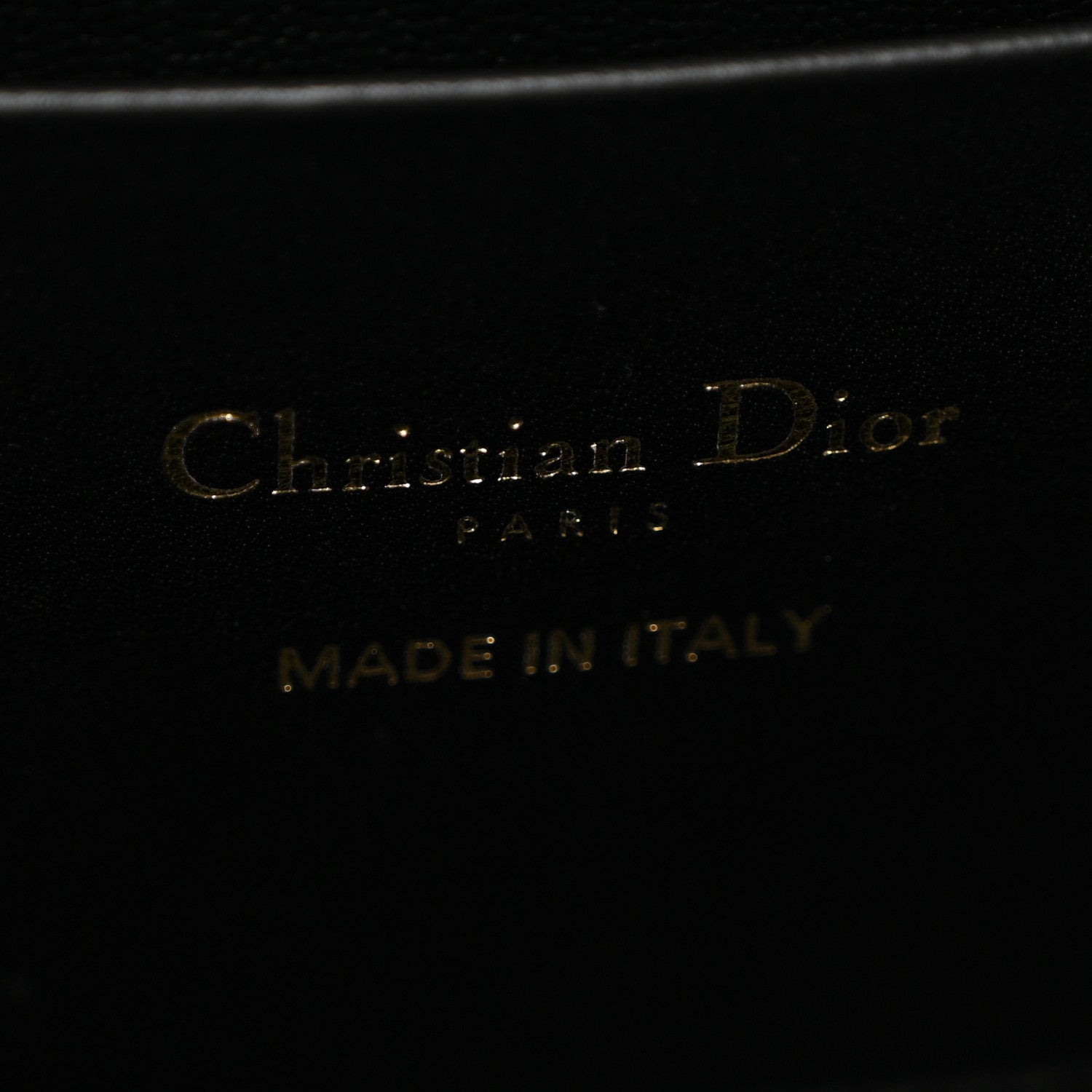 Christian Dior Calfskin Macrocannage Small Toujours Vertical Tote Black 6 of 12