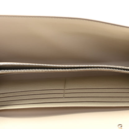 Hermes Ostrich Constance Long Wallet To Go Nata 4 of 7