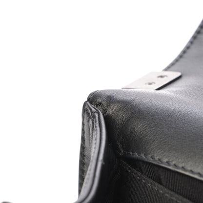 Chanel Calfskin Quilted Medium Boy Flap Black 8 of 13