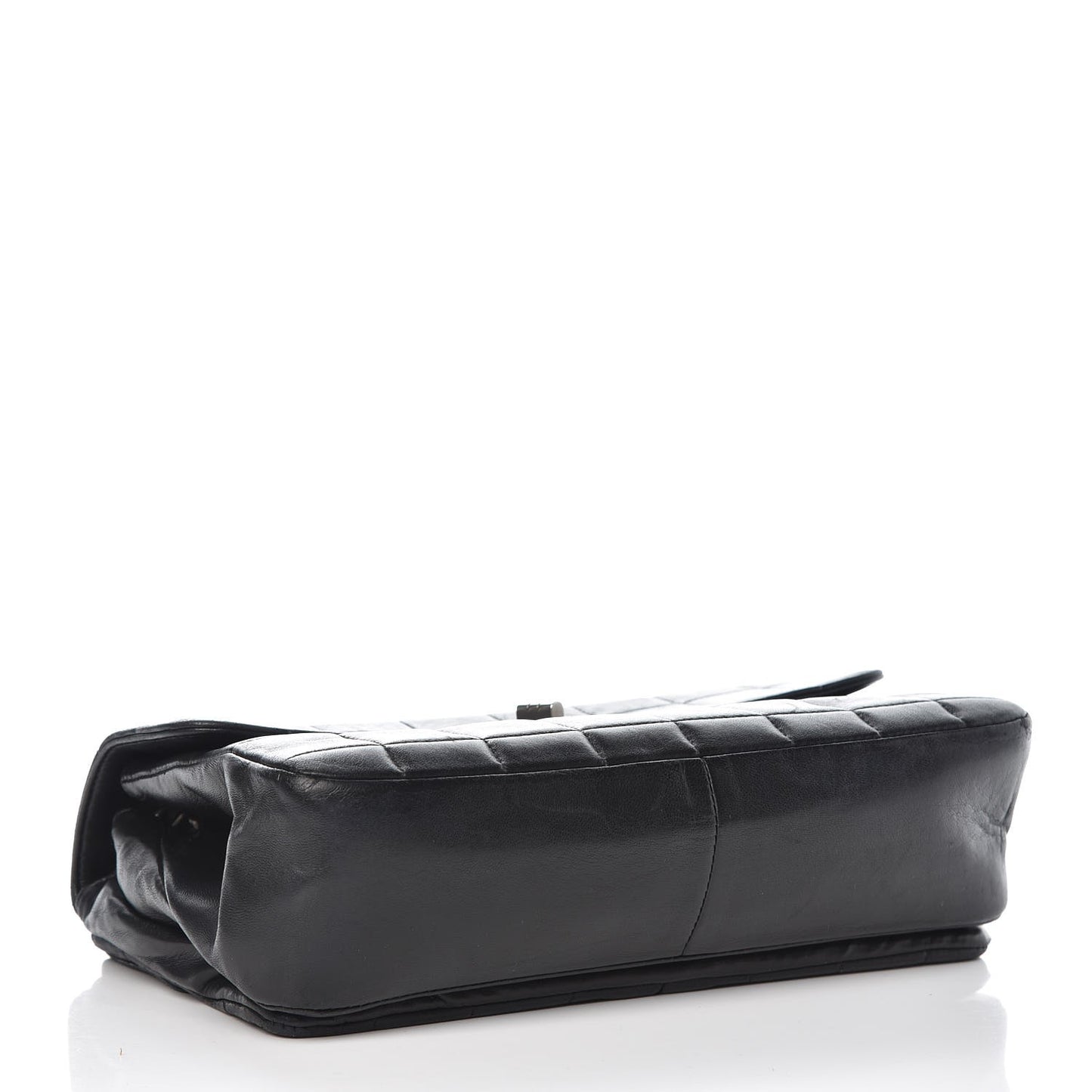 Lambskin Reissue Chocolate Bar Flap Black