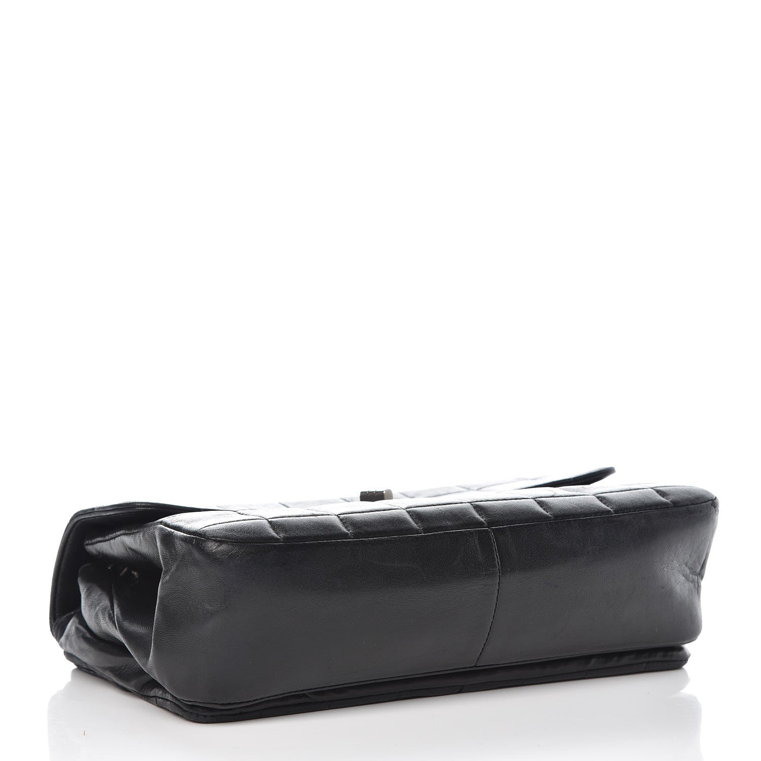 Chanel Lambskin Reissue Chocolate Bar Flap Black 4 of 13