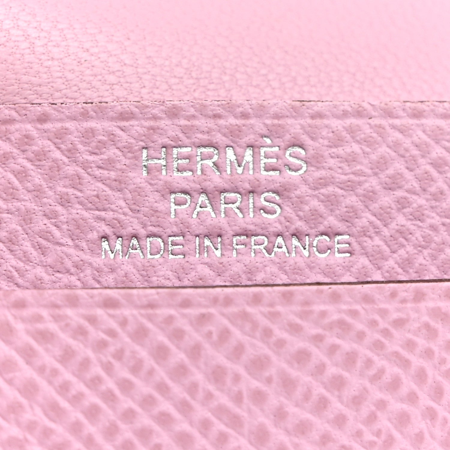Hermes Epsom Bearn Card Holder Wallet Mauve Sylvestre 6 of 8