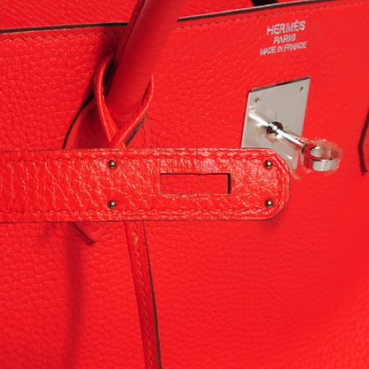 Hermes Togo Birkin 40 Capucine 11 of 29