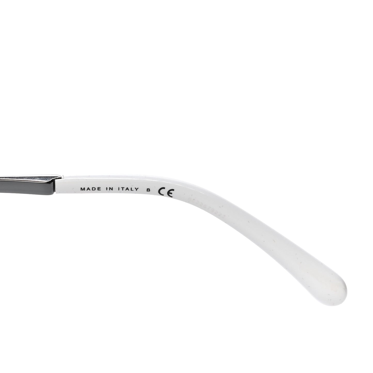 Acetate Butterfly Winter Pearl Sunglasses 5339-H White