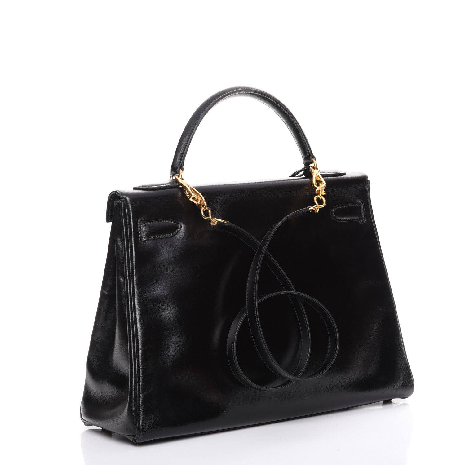 Hermes Box Kelly Retourne 32 Black 4 of 32