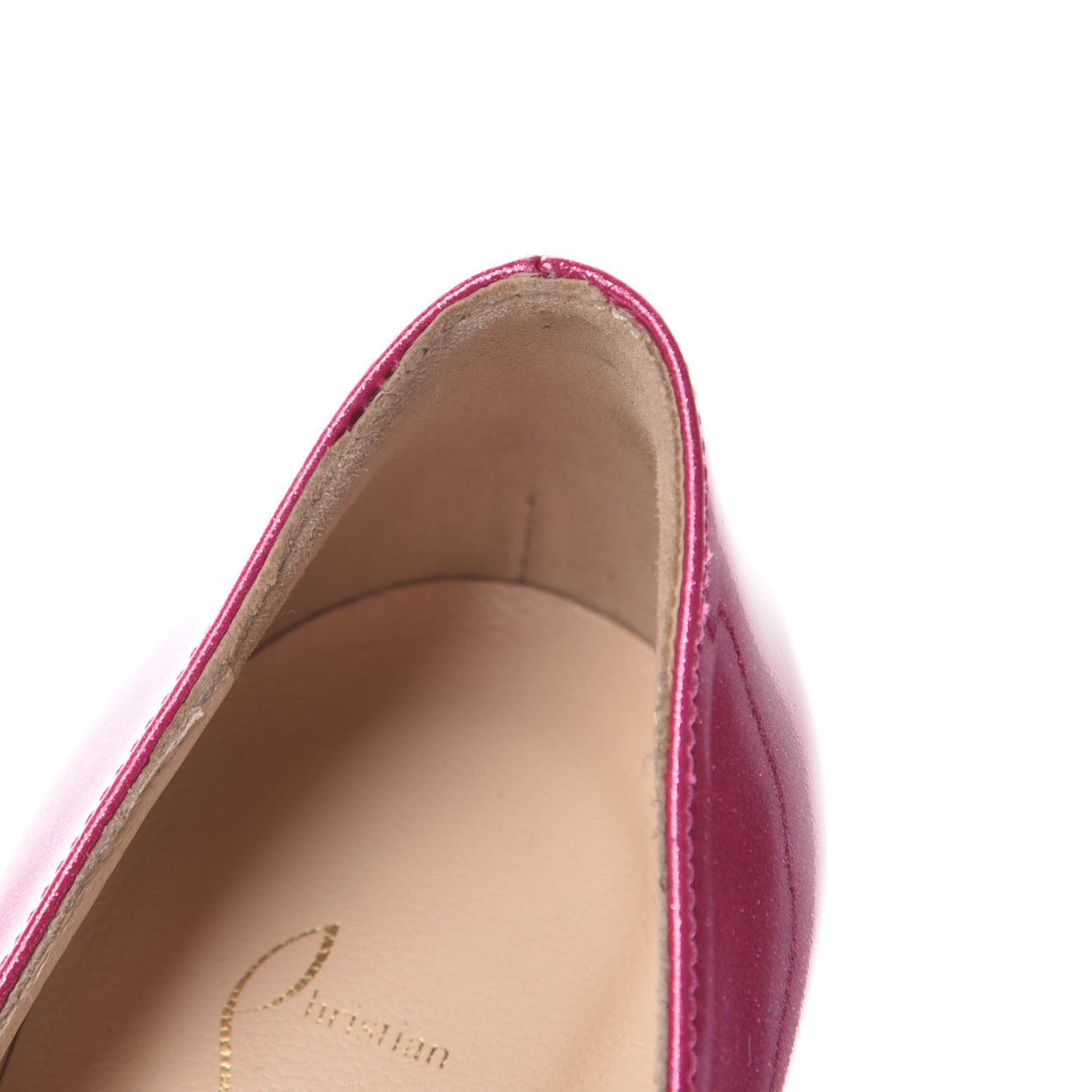 Patent Glitter 100 Pumps 37 Pink