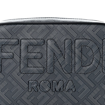Fendi Calfskin Shadow Striped FF Logo Camera Case Multicolor 8 of 11