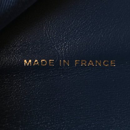 Chanel Caviar Quilted Compact Flap Wallet Navy 7 of 8