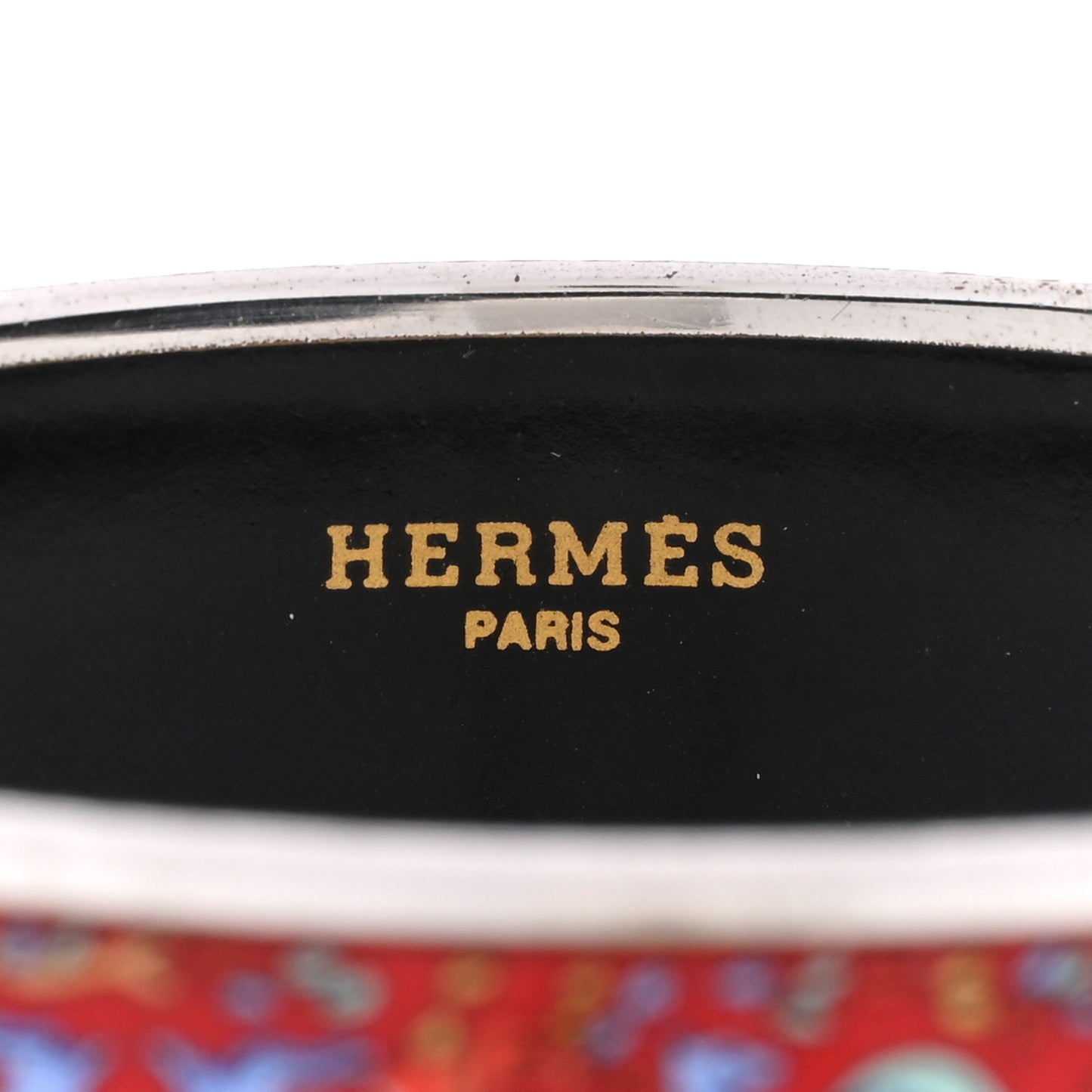 Enamel Printed Alphabet Animaux Medium Bracelet 70