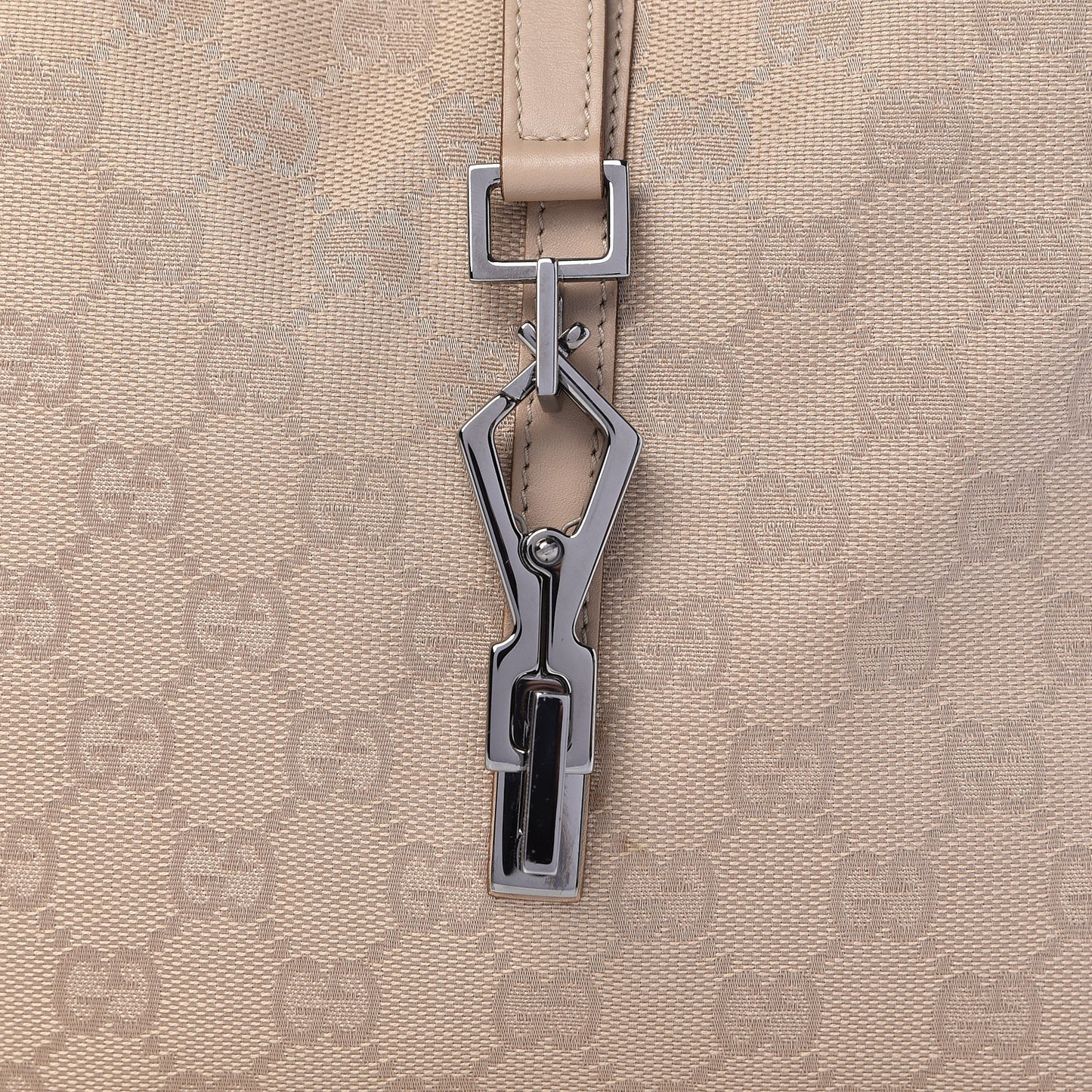 Monogram Small Jackie O Hobo Beige