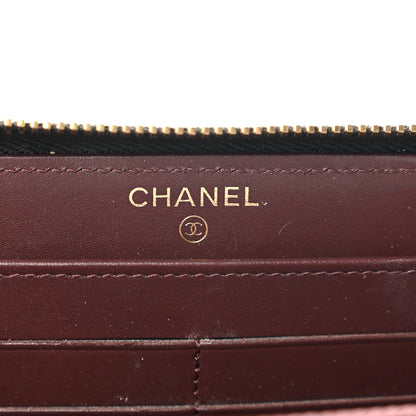 Chanel Caviar Quilted Large Gusset Zip Around Wallet Black 6 of 10