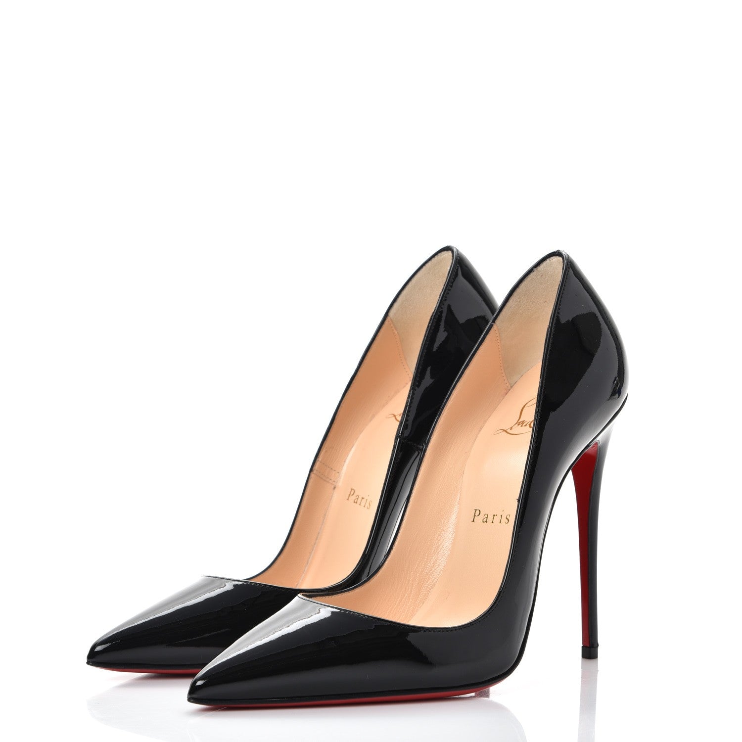 Christian Louboutin Patent So Kate 120 Pumps 36 Black 3 of 8
