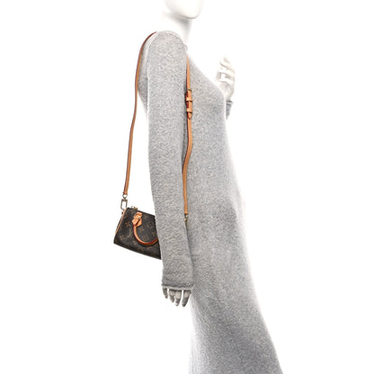 Louis Vuitton Monogram Nano Speedy Bandouliere 2 of 9