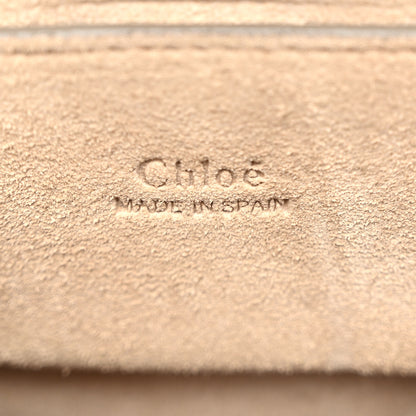 Chloe Suede Calfskin Mini Faye Bracelet Bag Tobacco 6 of 10