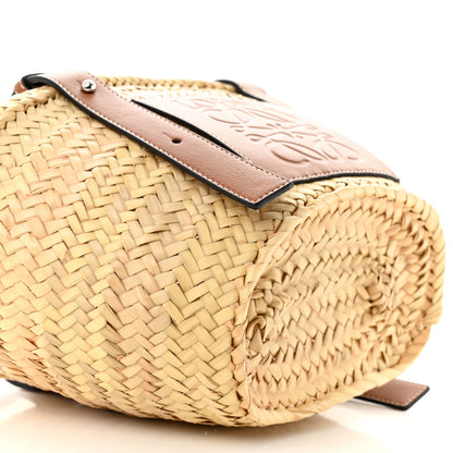 Loewe Raffia Small Basket Tote Bag Natural Tan 8 of 9