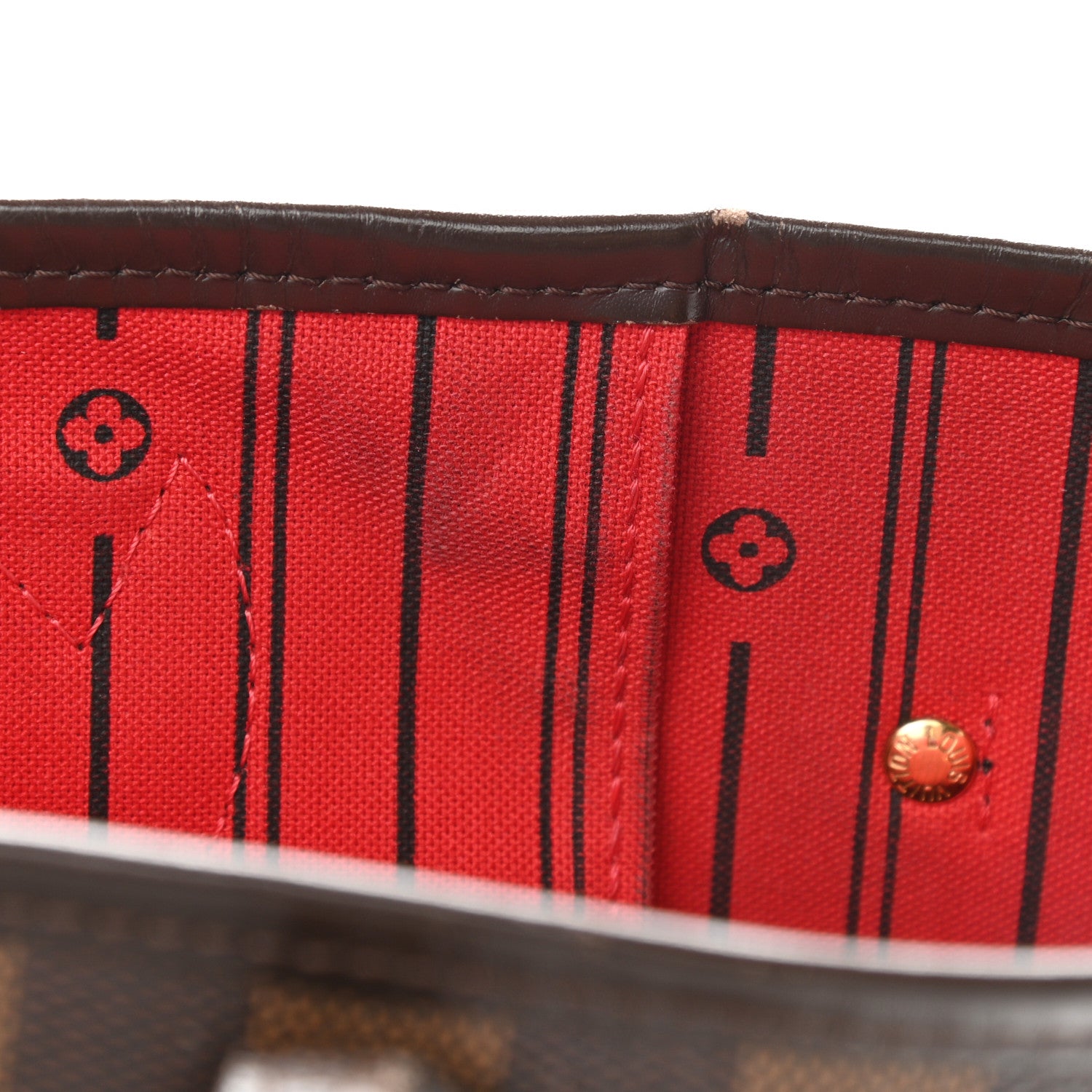 Louis Vuitton Damier Ebene Neverfull MM 12 of 14