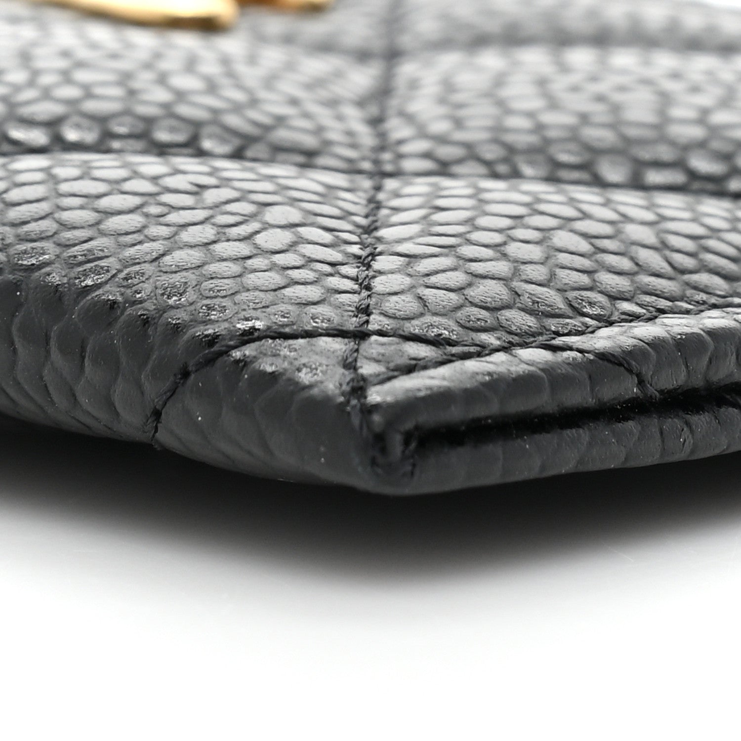 Chanel Caviar Quilted Card Holder Black 9 of 10