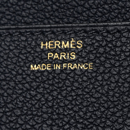 Hermes Evercolor Constance Wallet To Go Bleu Nuit 6 of 11