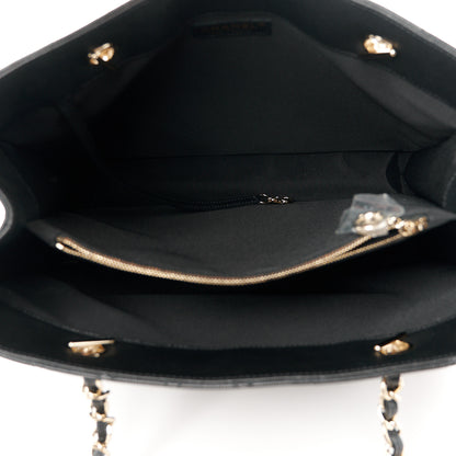 Chanel Caviar Quilted Pocket Large Tote Black 5 of 11