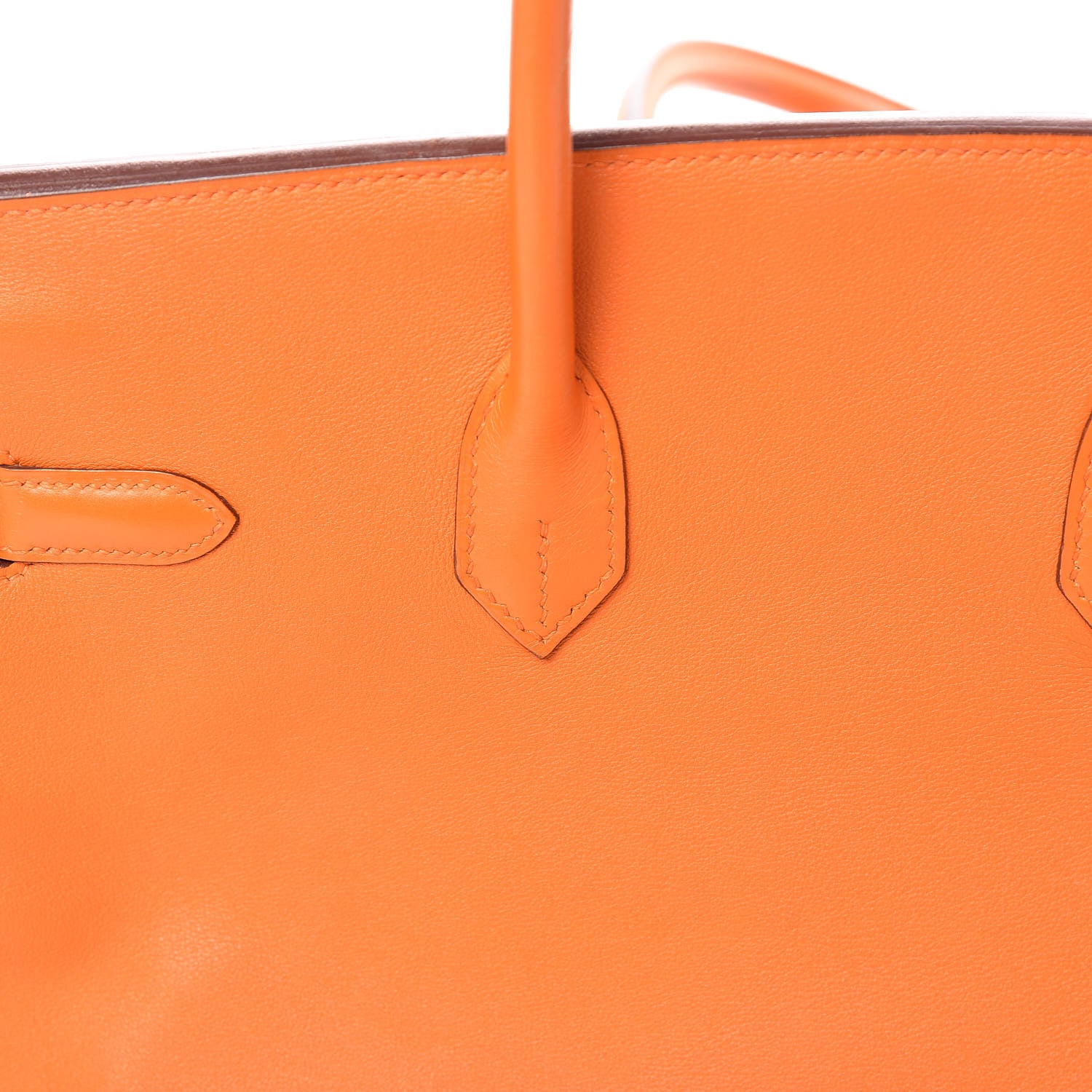Hermes Swift Horseshoe Birkin 35 Orange 31 of 40