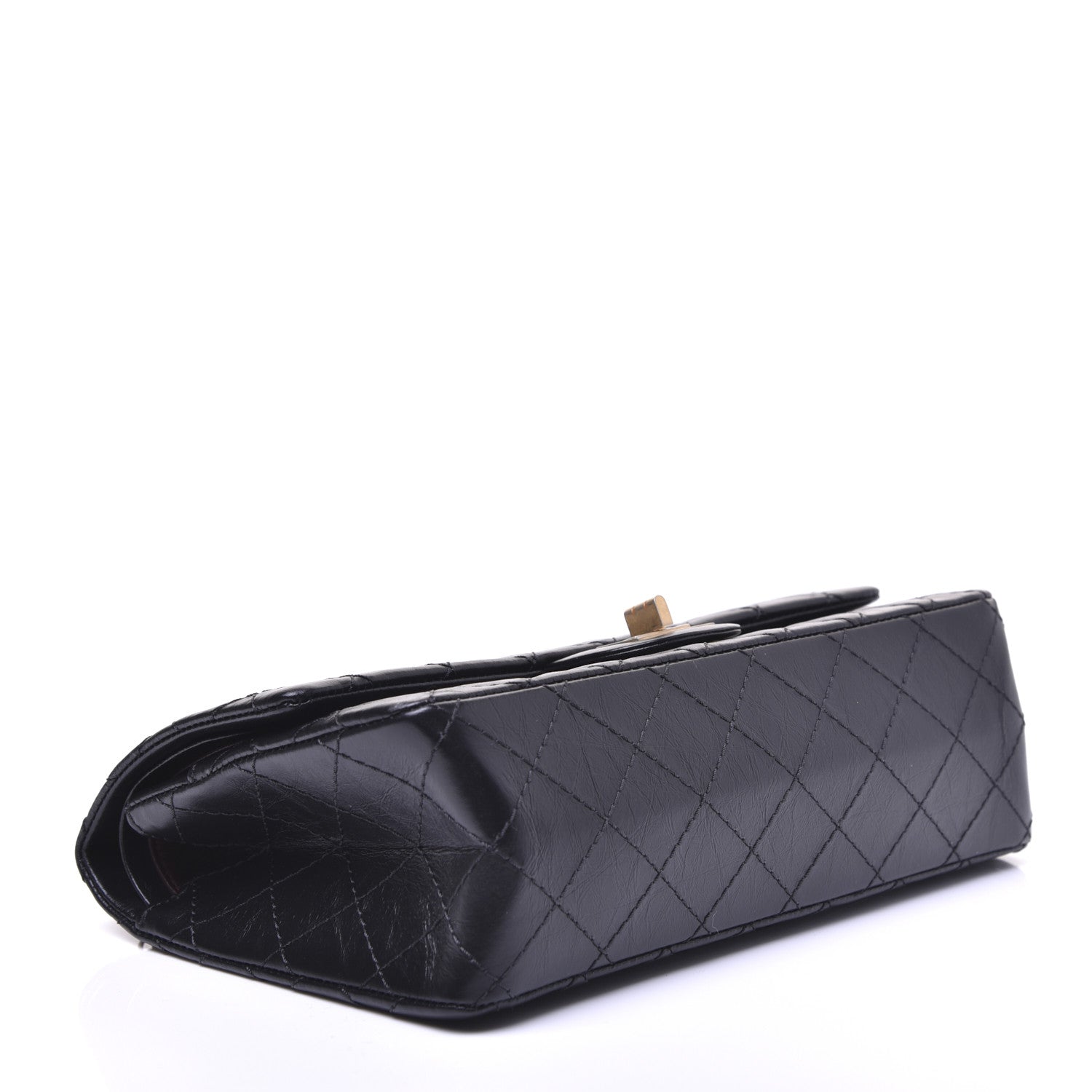 Chanel Aged Calfskin Quilted 2.55 Reissue 225 Flap Black 6 of 31