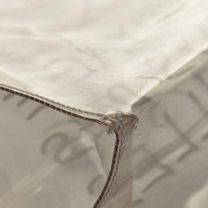 Hermes Vinyl Souvenir De L'Exposition Kelly Transparent 9 of 14