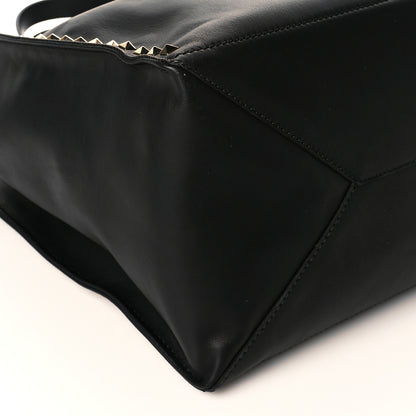 Valentino Garavani Nappa Medium Rockstud Soft Tote Black 8 of 9