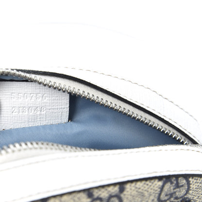 Gucci GG Supreme Monogram Childrens Octopus Messenger Bag White 8 of 9