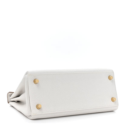 Hermes Togo Kelly Retourne 25 Gris Pale 4 of 11