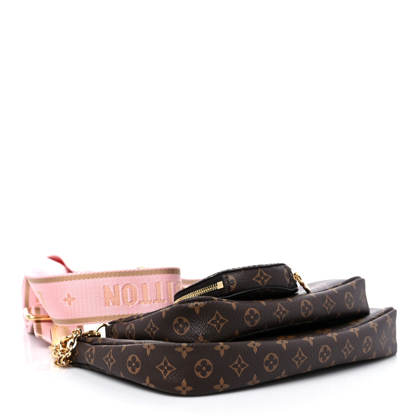 Monogram Multi Pochette Accessories Rose Clair