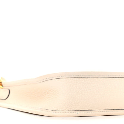 Hermes Taurillon Clemence Flipperball Sangle Evelyne TPM Nata Black Vert Bosphore 7 of 8