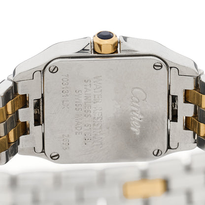 Cartier Stainless Steel 18K Yellow Gold 20mm Santos Demoiselle Quartz Watch 5 of 5