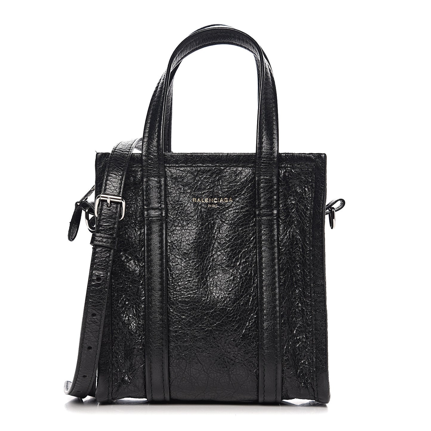 Agneau XXS Bazar Shopper Tote Black