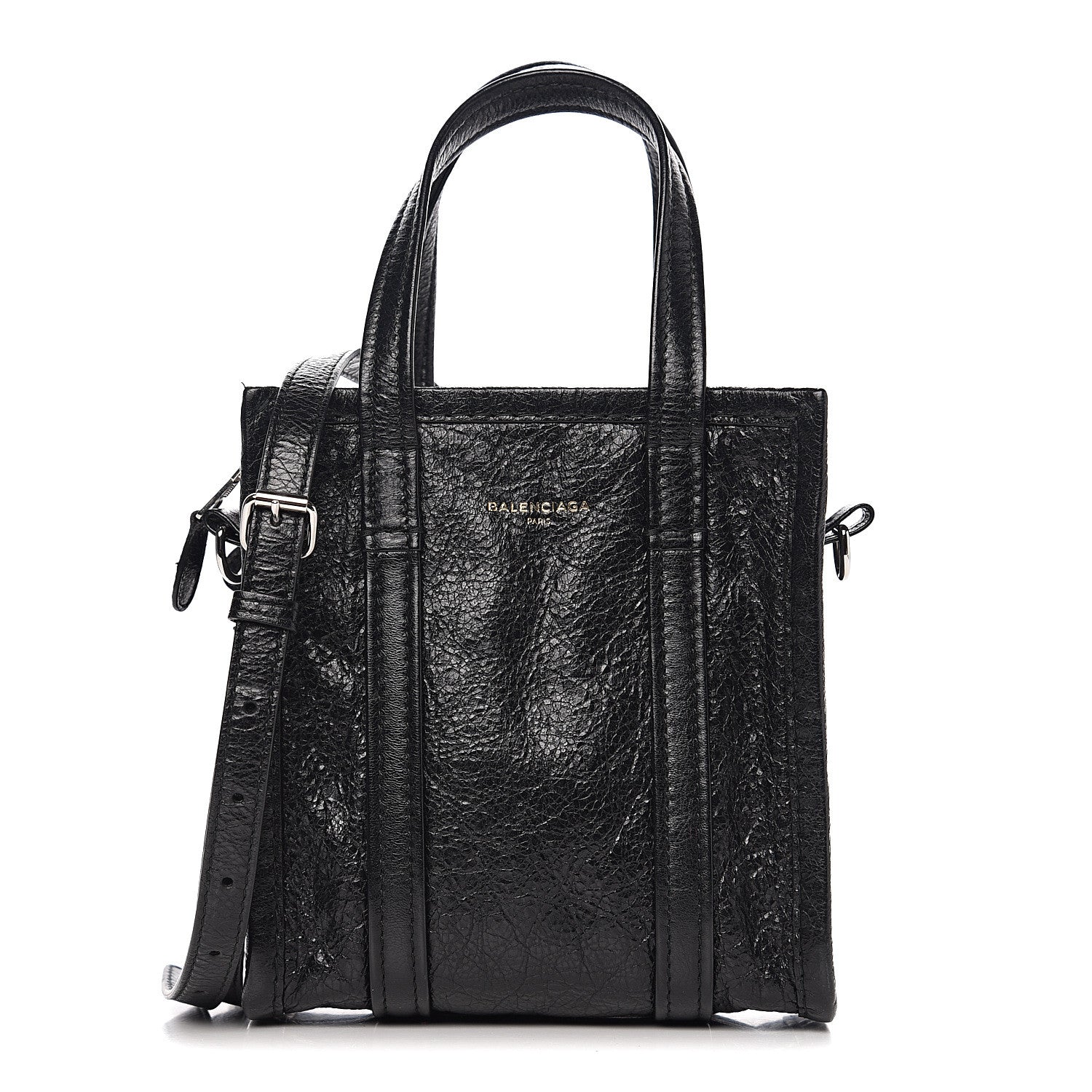 Balenciaga Agneau XXS Bazar Shopper Tote Black 1 of 8