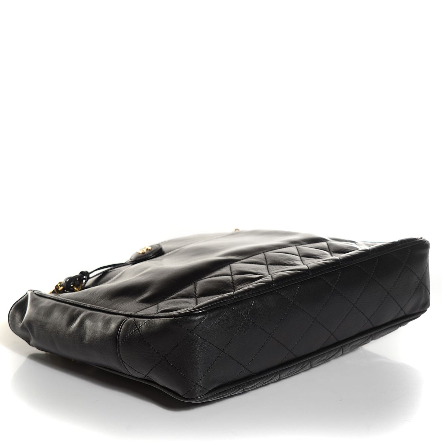 Lambskin Shoulder Bag Black