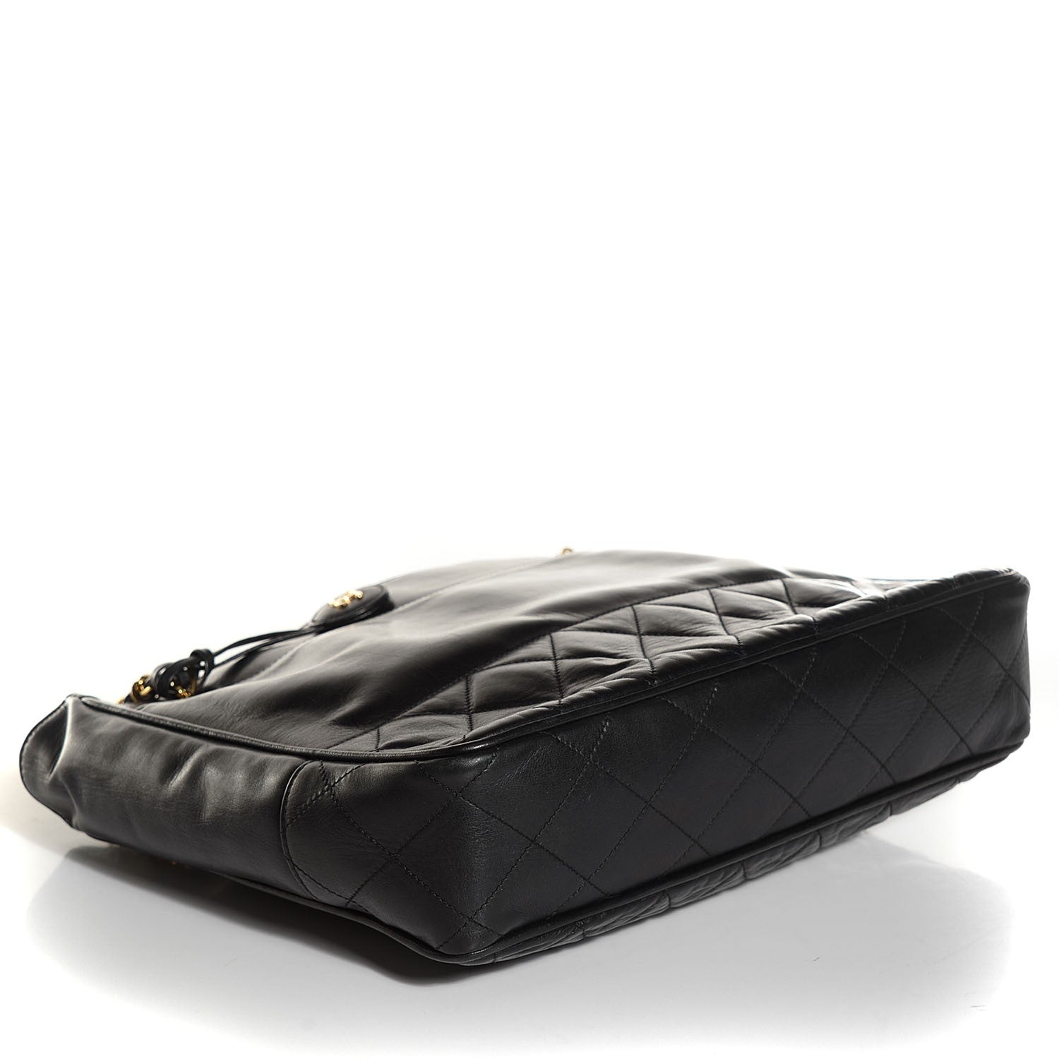 Chanel Lambskin Shoulder Bag Black 4 of 8