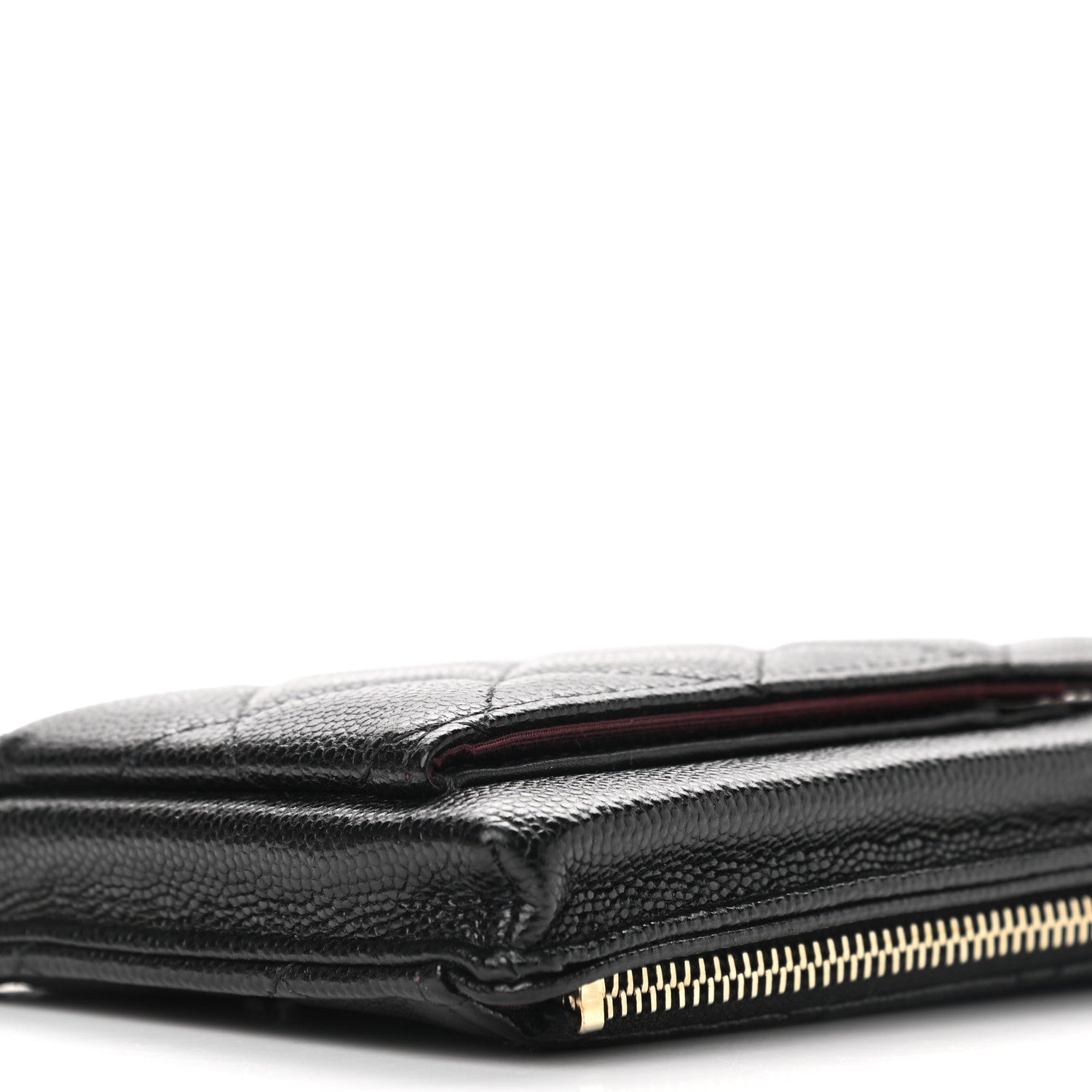 Chanel Caviar Quilted CC Phone Holder Black 11 of 11