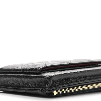 Chanel Caviar Quilted CC Phone Holder Black 11 of 11