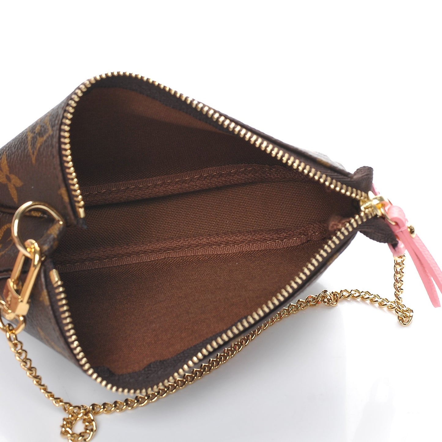 Monogram Illustre Mini Pochette Accessories Rose