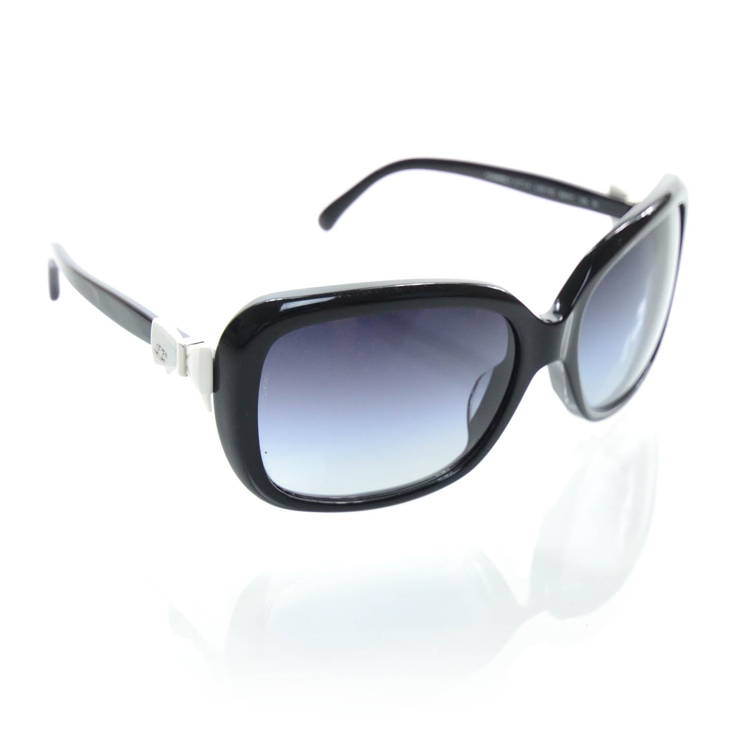 Chanel Acetate CC Bow Sunglasses 5171A Black 1 of 8