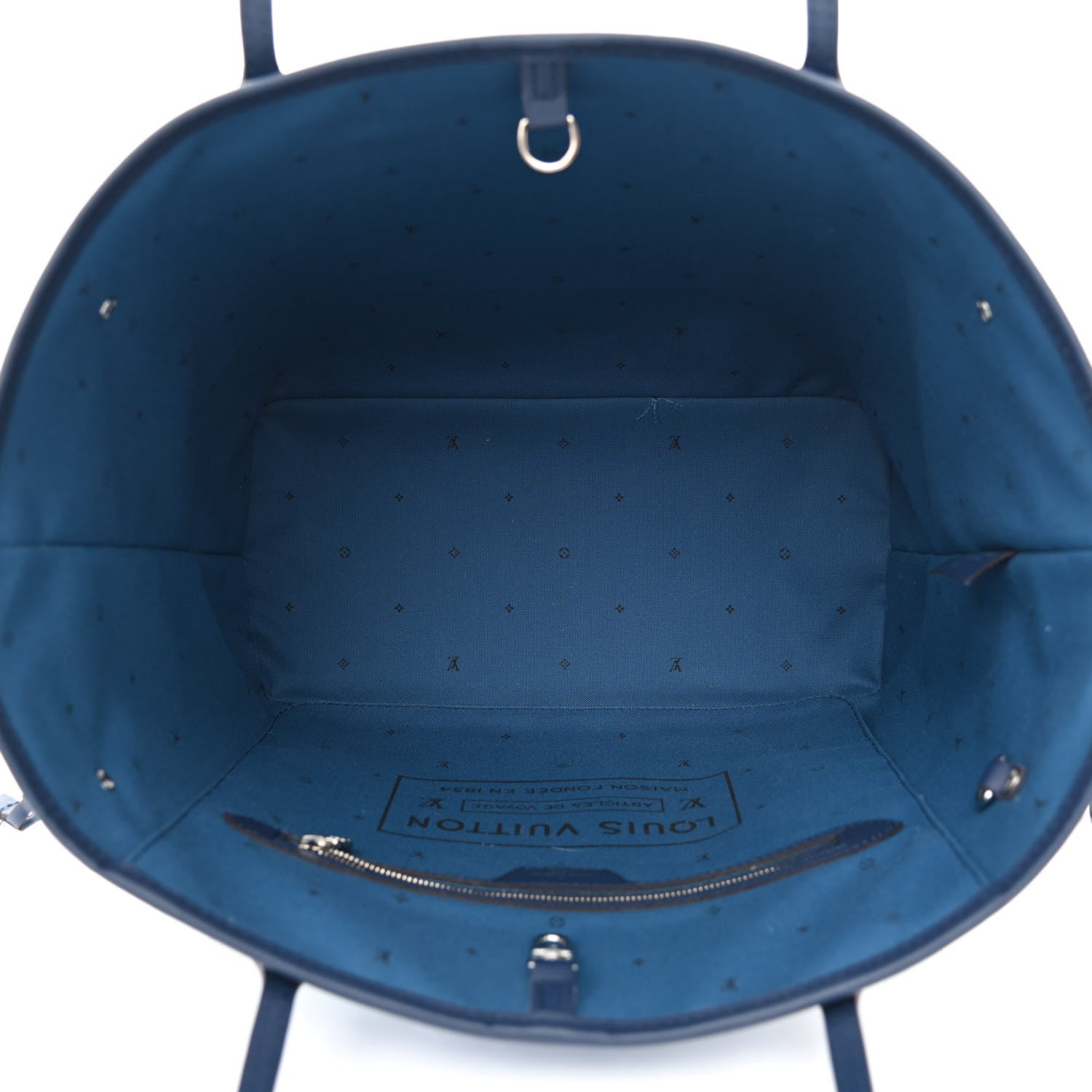 Louis Vuitton Monogram Escale Neverfull MM Blue 5 of 12