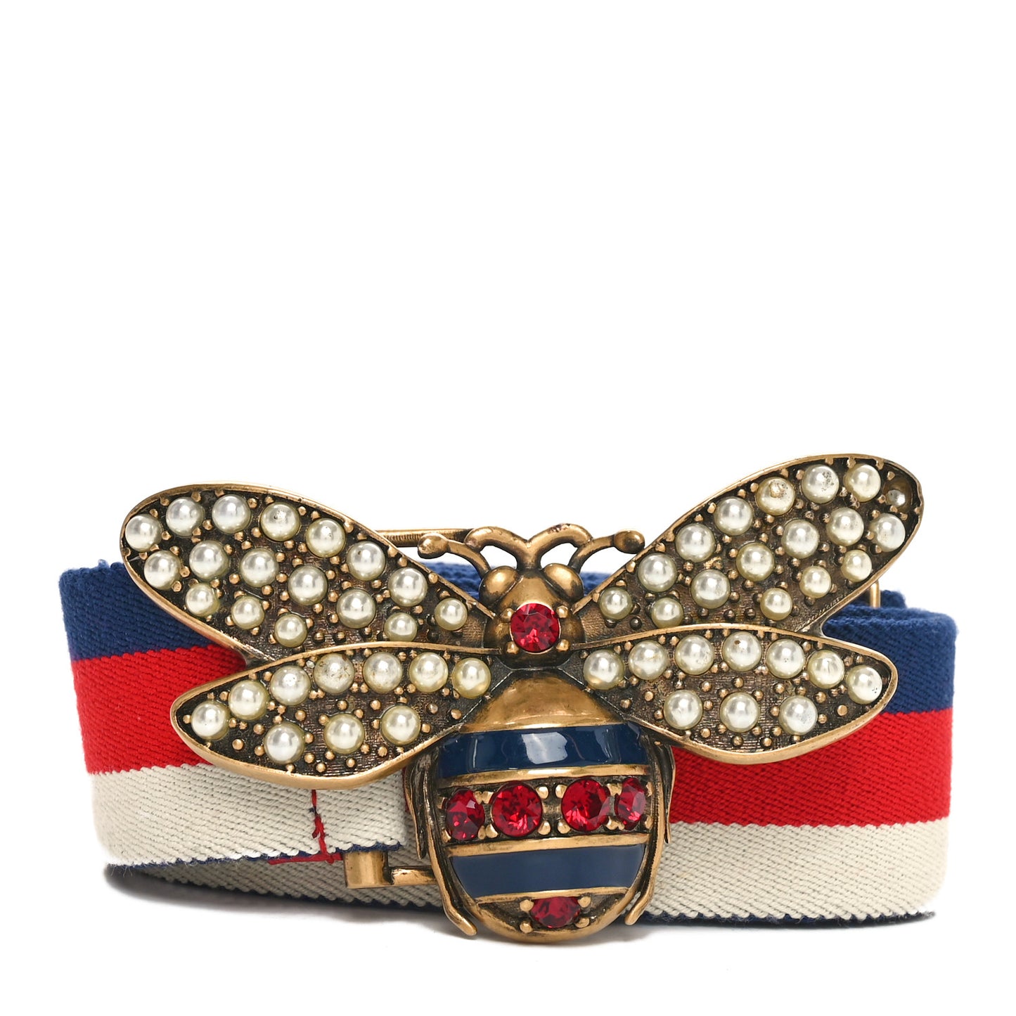Web Queen Margaret Bee Sylvie Web Belt 85 34 Red White Blue
