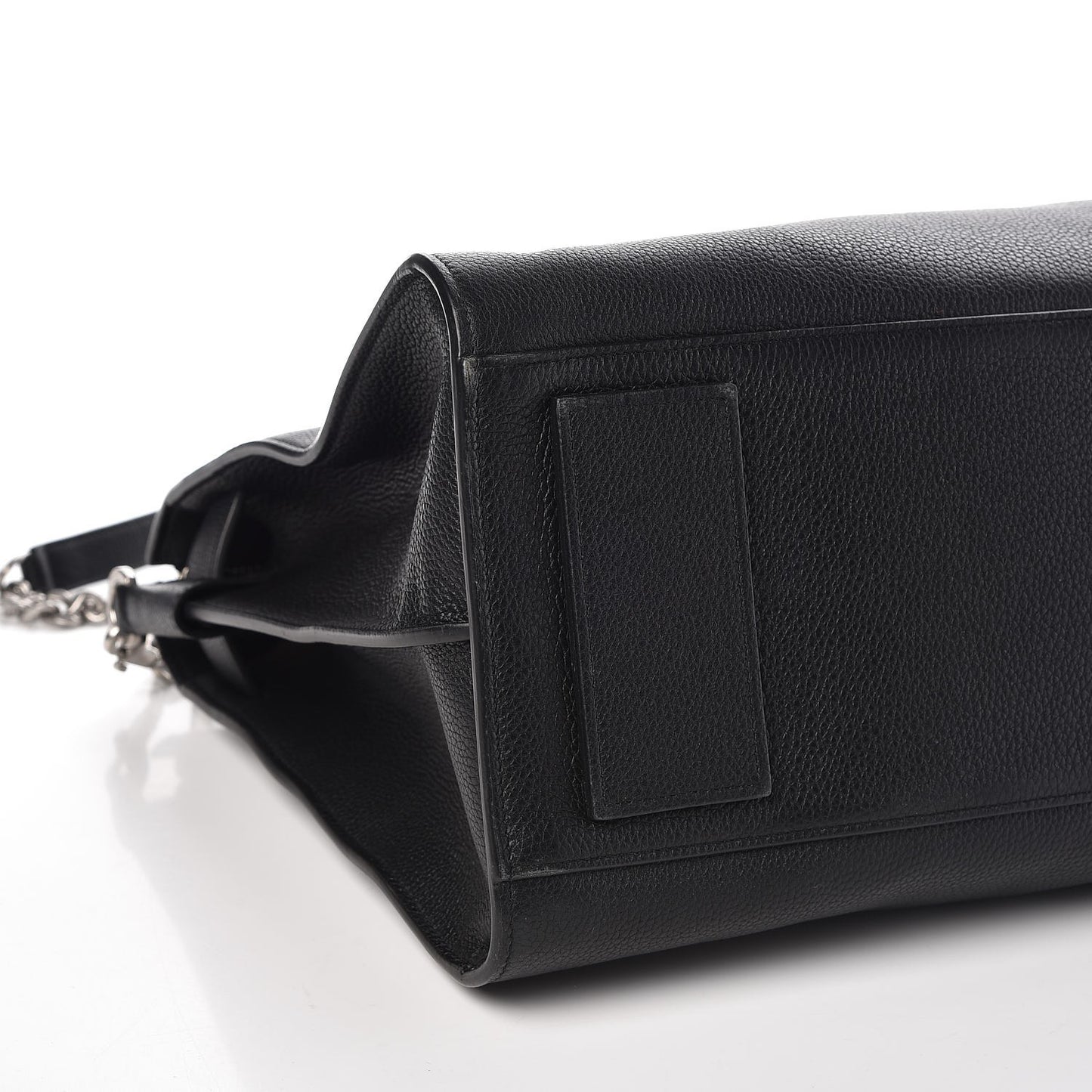 Grained Calfskin Medium Souple Sac De Jour Duffle Black