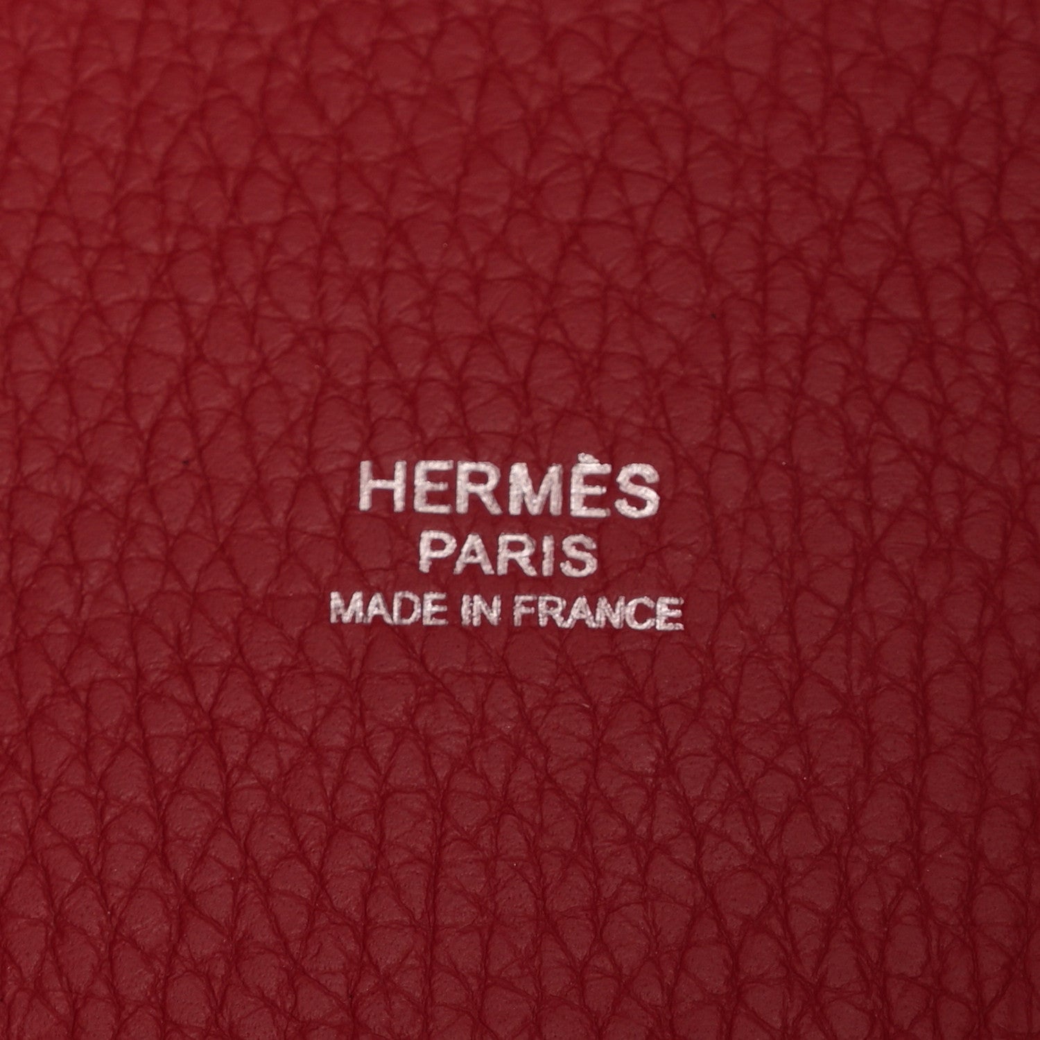 Hermes Taurillon Clemence Picotin Lock 18 PM Rubis 6 of 14