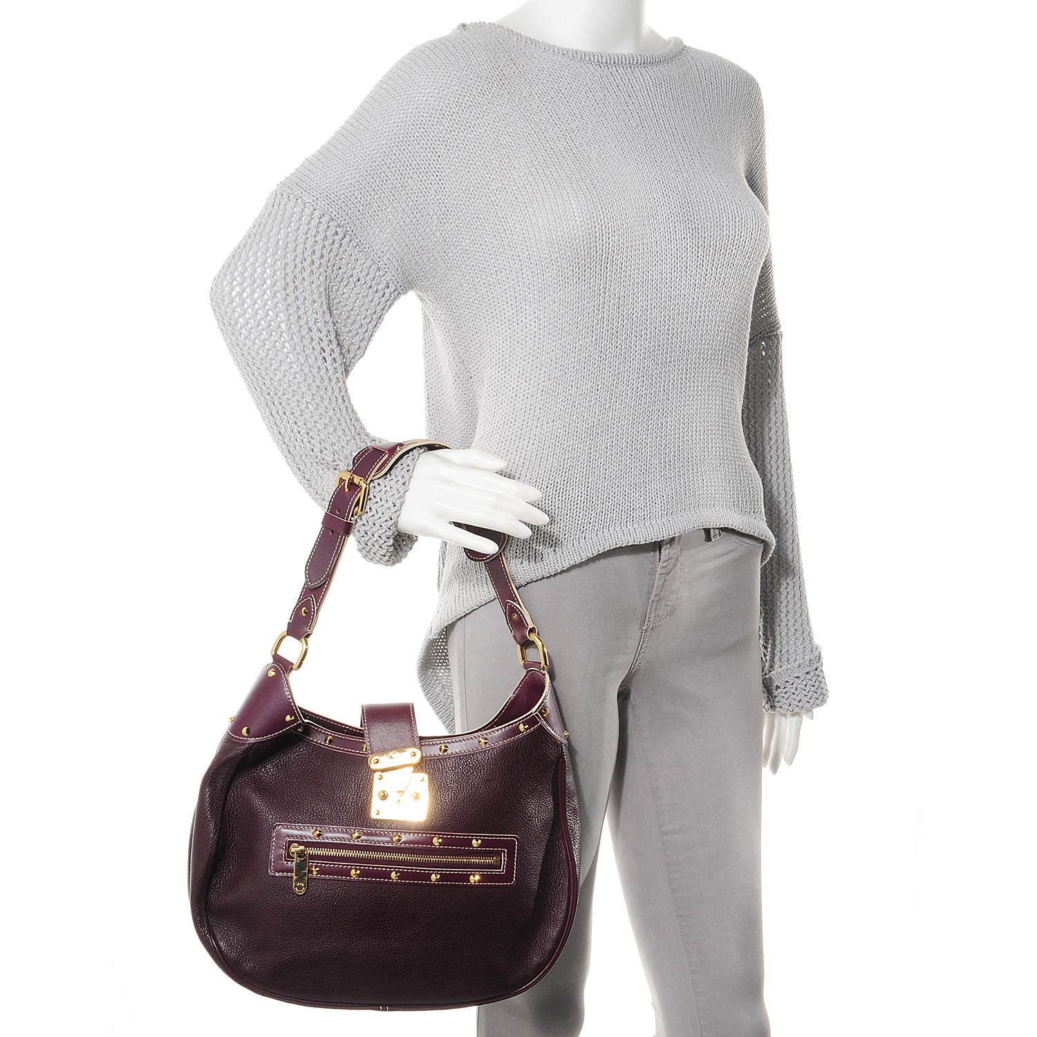 Louis Vuitton Suhali L Affriolant Prune 2 of 13
