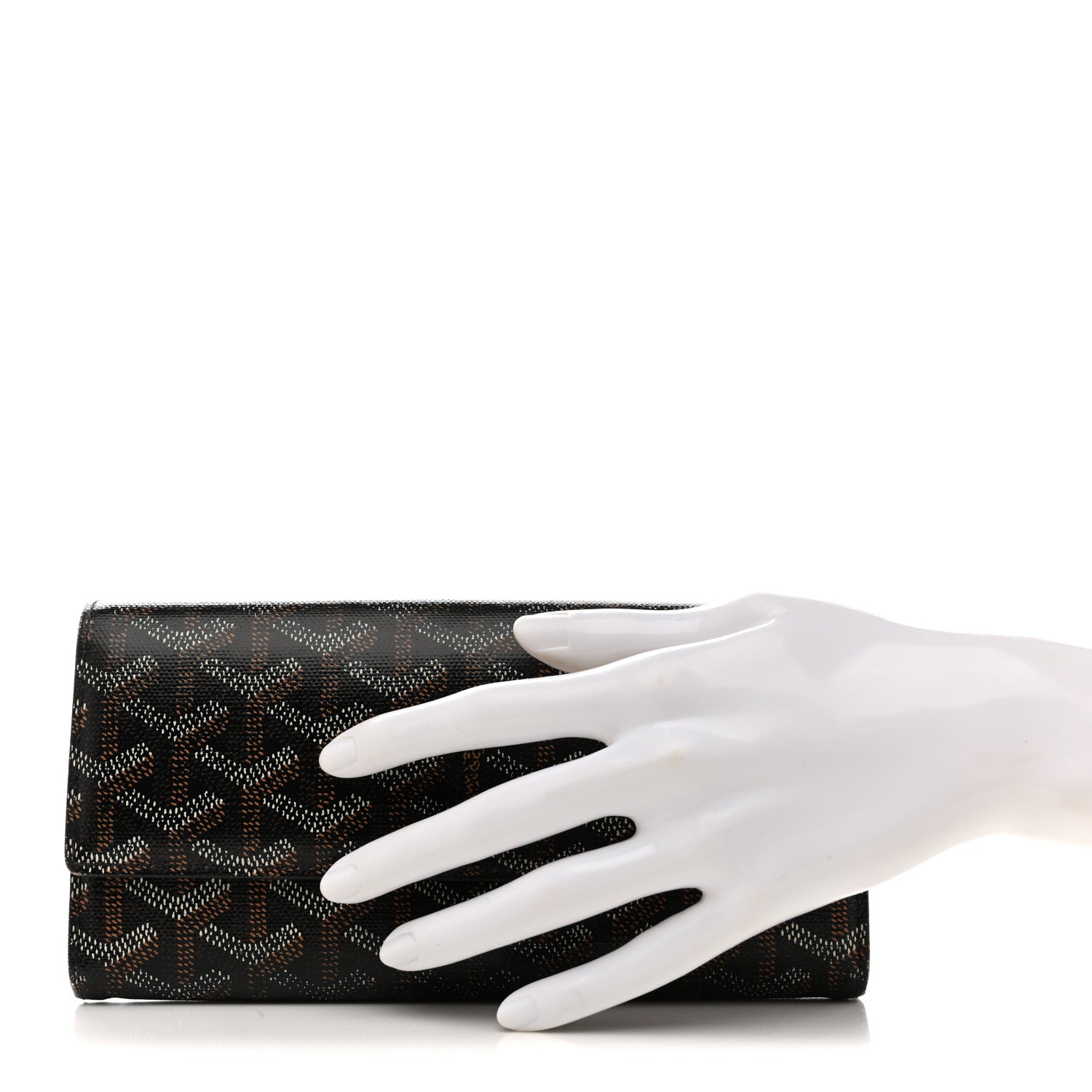 Goyard Goyardine Varenne Long Wallet Black 1863785 – FASHIONPHILE