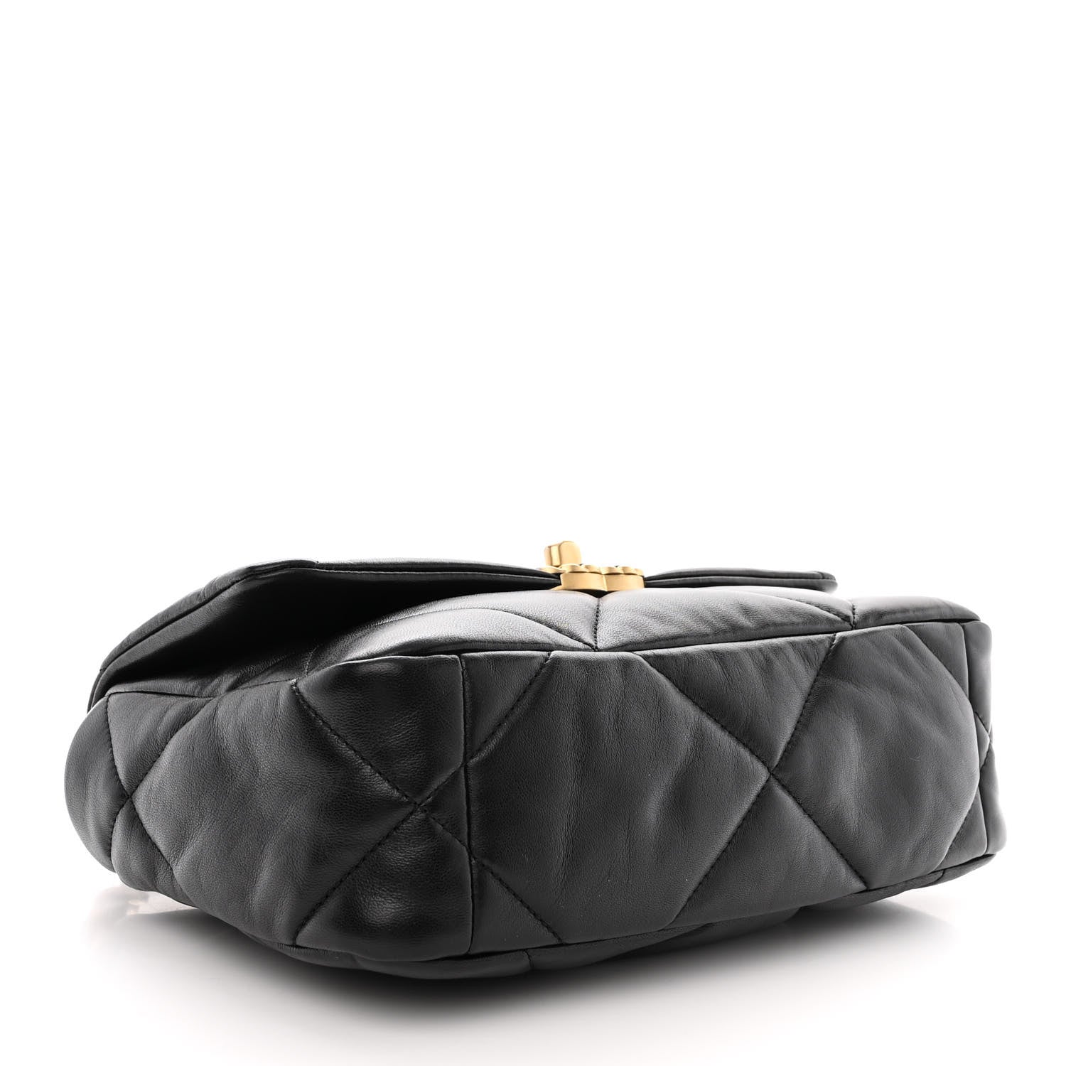 Chanel Lambskin Quilted Medium Chanel 19 Flap Black 4 of 11