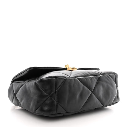 Chanel Lambskin Quilted Medium Chanel 19 Flap Black 4 of 11