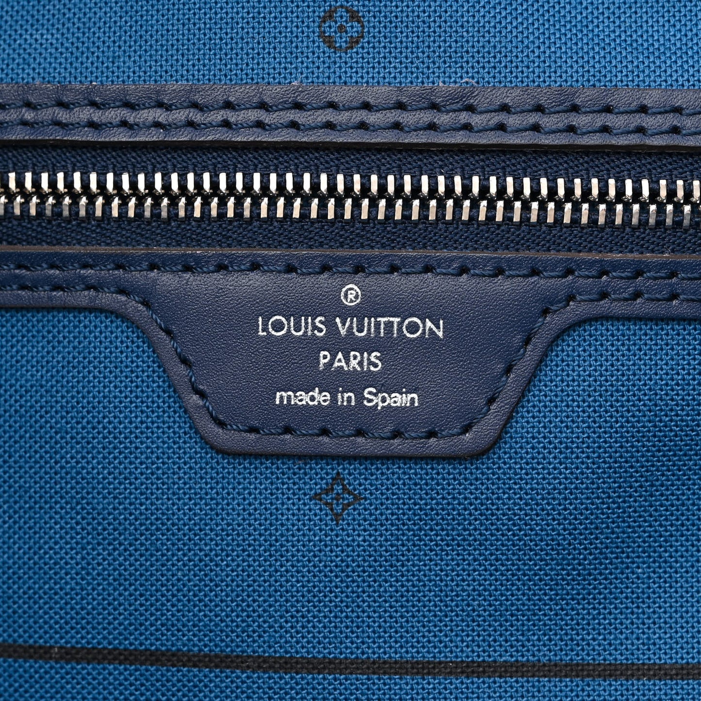 Monogram Escale Neverfull MM Blue
